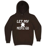  "Let My Meeple Go" hoodie, 3XL, Chestnut