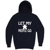  "Let My Meeple Go" hoodie, 3XL, Navy
