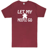  "Let My Meeple Go" men's t-shirt Vintage Brick