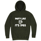  "Party Like It's 1985 - Puzzle Cube" hoodie, 3XL, Vintage Olive