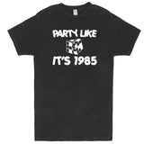  "Party Like It's 1985 - Puzzle Cube" men's t-shirt Vintage Black