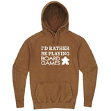  "I'd Rather Be Playing Board Games" hoodie, 3XL, Vintage Camel