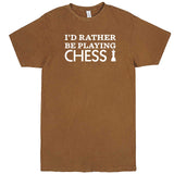  "I'd Rather Be Playing Chess" men's t-shirt Vintage Camel