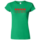  "I See Red Meeple" women's t-shirt Irish Green