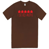  "I See Red Meeple" men's t-shirt Chestnut