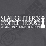  "Slaughter's Coffee House, London - Famous Chess House" hoodie, 3XL, Storm