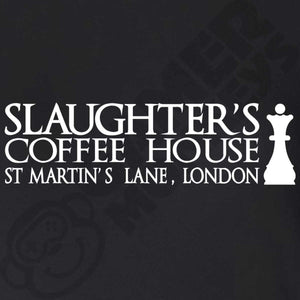  "Slaughter's Coffee House, London - Famous Chess House" women's t-shirt Black