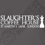  "Slaughter's Coffee House, London - Famous Chess House" women's t-shirt Charcoal