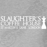  "Slaughter's Coffee House, London - Famous Chess House" women's t-shirt Sport Grey