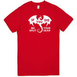  "If You Die We Split Your Gear, Dragon" men's t-shirt Red