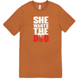  "She Wants the D&D" men's t-shirt Meerkat