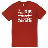  "If You Die We Split Your Gear, Sword" men's t-shirt Paprika