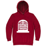  "Who Died and Made You Dungeon Master" hoodie, 3XL, Paprika