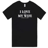  "I Love It When My Wife Lets Me Play Chess" men's t-shirt Black