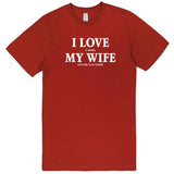  "I Love It When My Wife Lets Me Play Chess" men's t-shirt Paprika