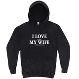  "I Love It When My Wife Lets Me Play Chess" hoodie, 3XL, Vintage Black