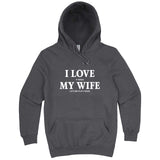  "I Love It When My Wife Lets Me Play Chess" hoodie, 3XL, Storm