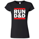  "Run D&D" women's t-shirt Black