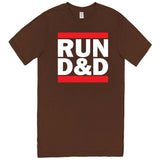  "Run D&D" men's t-shirt Chestnut