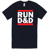  "Run D&D" men's t-shirt Navy