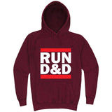  "Run D&D" hoodie, 3XL, Vintage Brick