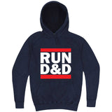  "Run D&D" hoodie, 3XL, Vintage Denim