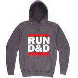  "Run D&D" hoodie, 3XL, Vintage Zinc