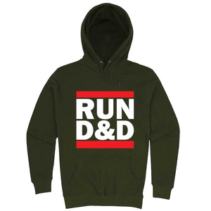  "Run D&D" hoodie, 3XL, Vintage Black