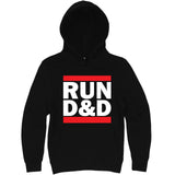  "Run D&D" hoodie, 3XL, Black