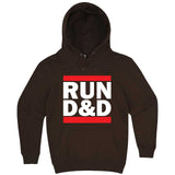  "Run D&D" hoodie, 3XL, Chestnut