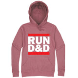  "Run D&D" hoodie, 3XL, Mauve
