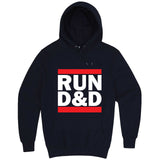  "Run D&D" hoodie, 3XL, Navy