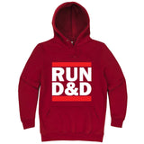  "Run D&D" hoodie, 3XL, Paprika