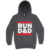  "Run D&D" hoodie, 3XL, Storm