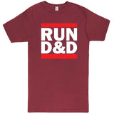  "Run D&D" men's t-shirt Vintage Brick