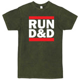  "Run D&D" men's t-shirt Vintage Olive